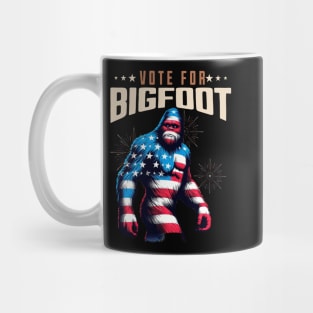 Vote For Bigfoot 2024 Mug